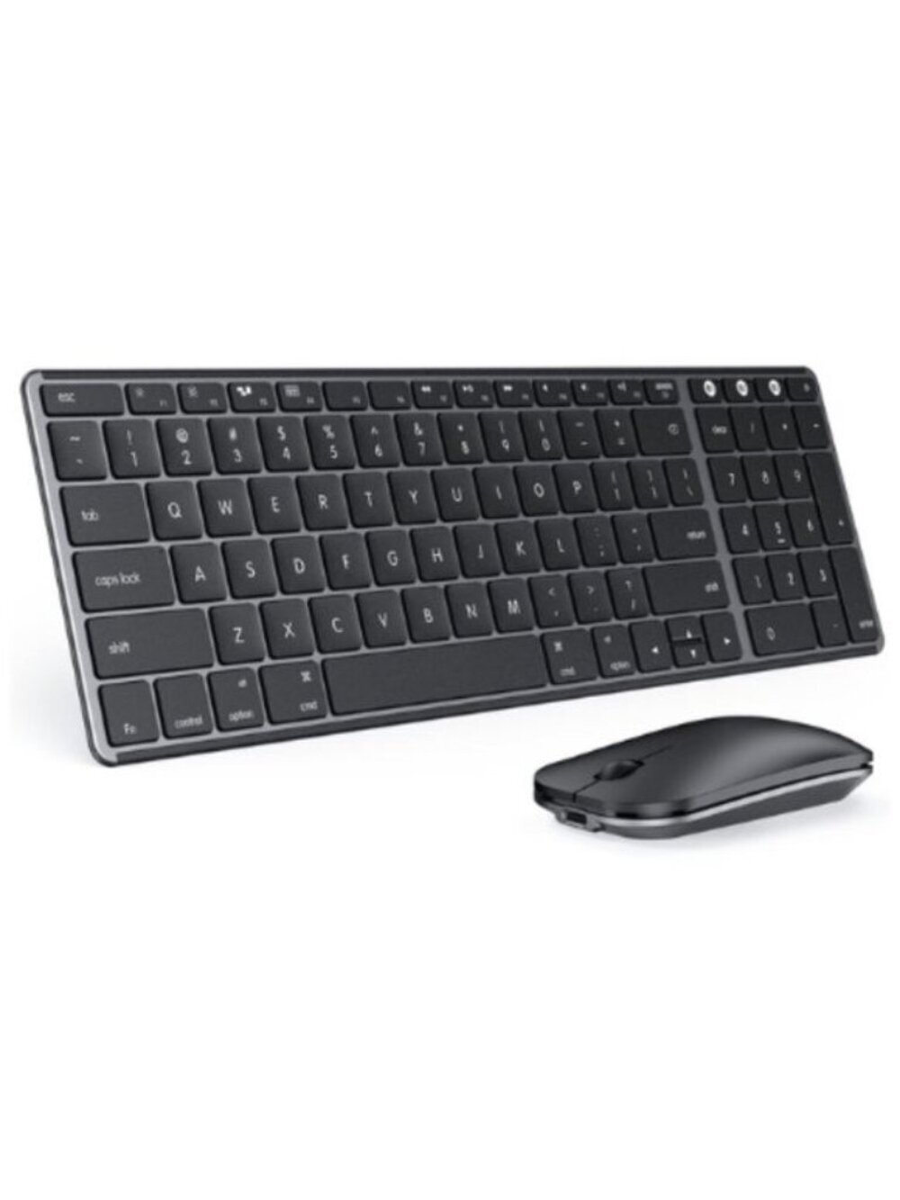 Bluetooth Keyboard & Mouse Combo for Mac Apple Devices – Space Gray New Open Box
